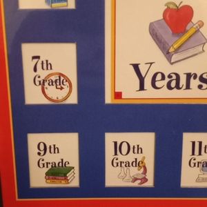 New Seasons | Wall Decor | School Years K2 Grade Picture Frame | Poshmark
